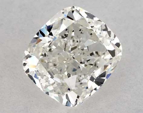 GIA 1.00 Carat K-SI1 Very Good Cut Cushion Modified Diamond